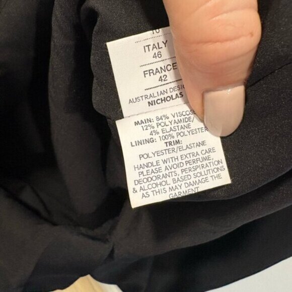 Never worn- NICHOLAS | Dresses | Nicholas Black Bandage One Shoulder Dress - Picture 10 of 15